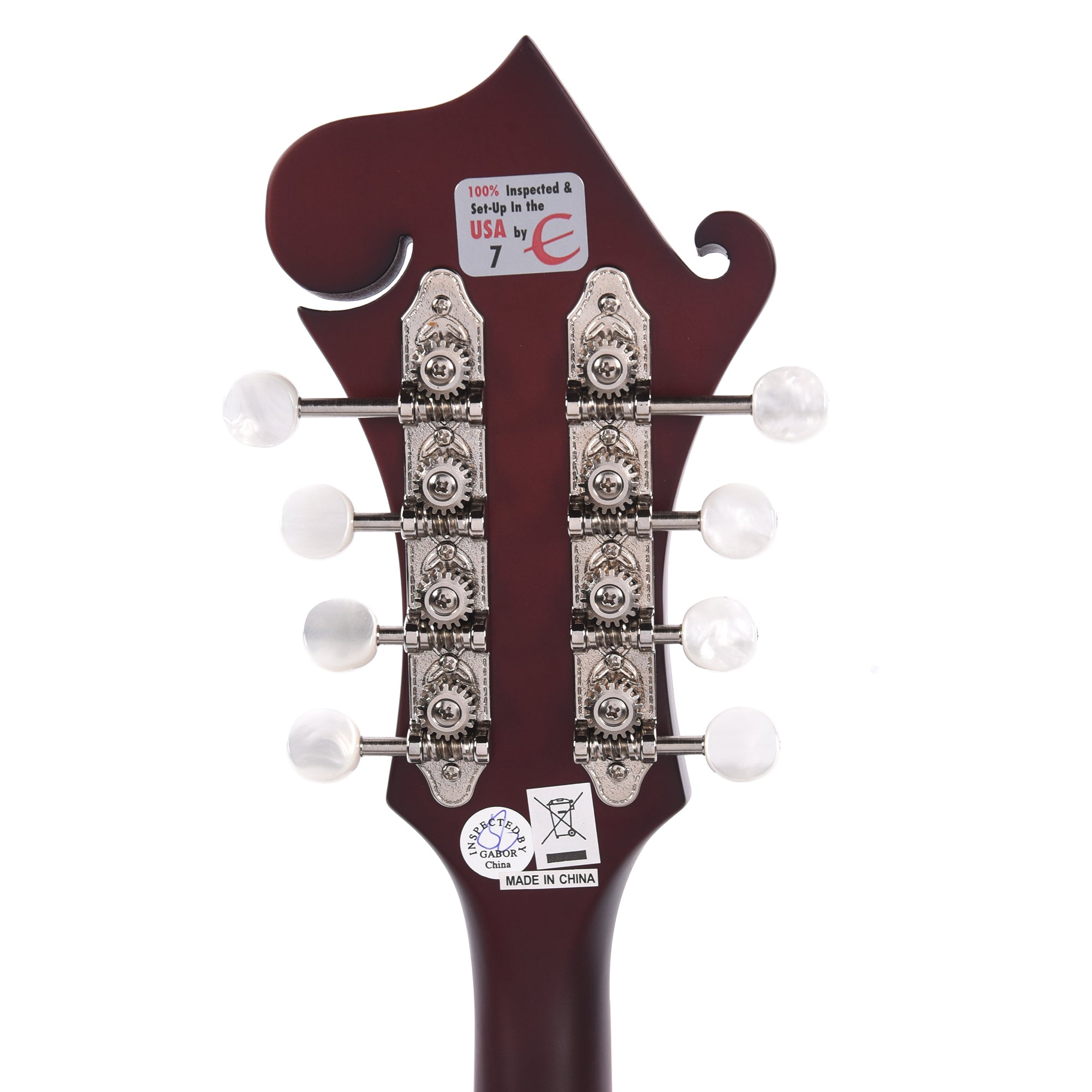 Epiphone Inspired by Gibson Custom F-5 Studio Wine Red Satin Folk Instruments / Mandolins