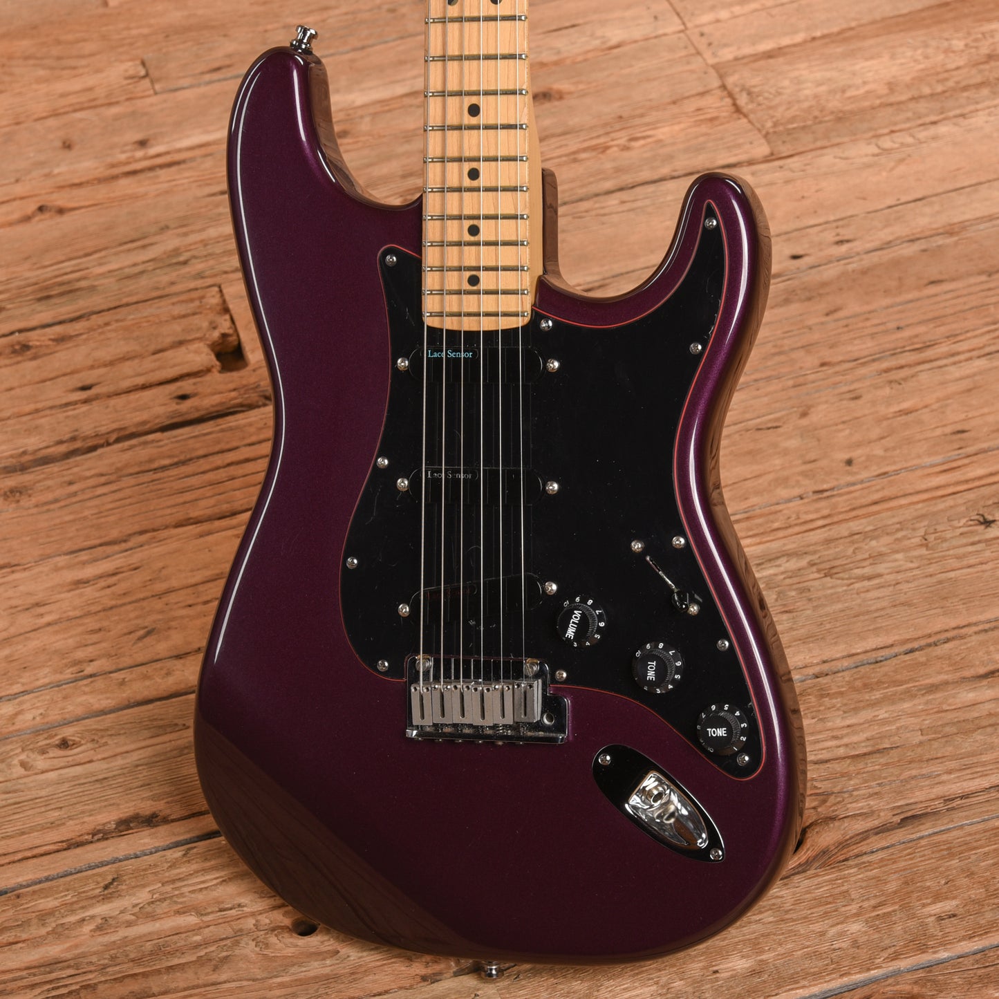 Fender American Standard Stratocaster Neck With Unknown Body Purple Sparkle 1999