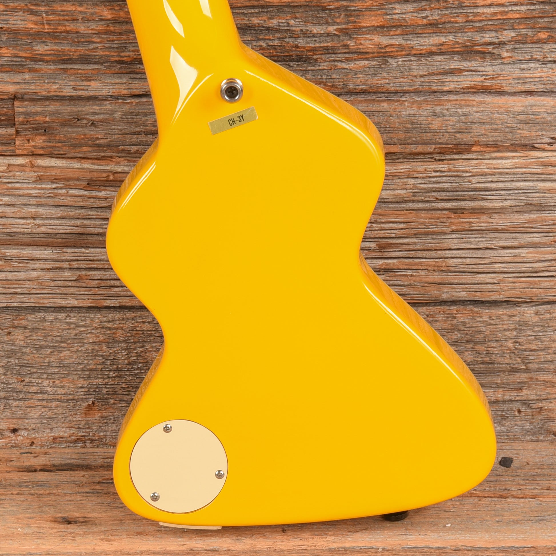 Erlewine Chiquita Travel Guitar Yellow Electric Guitars / Solid Body
