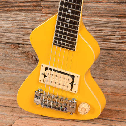 Erlewine Chiquita Travel Guitar Yellow Electric Guitars / Solid Body