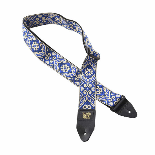 Ernie Ball Tribal Blue Jacquard Strap Accessories / Straps
