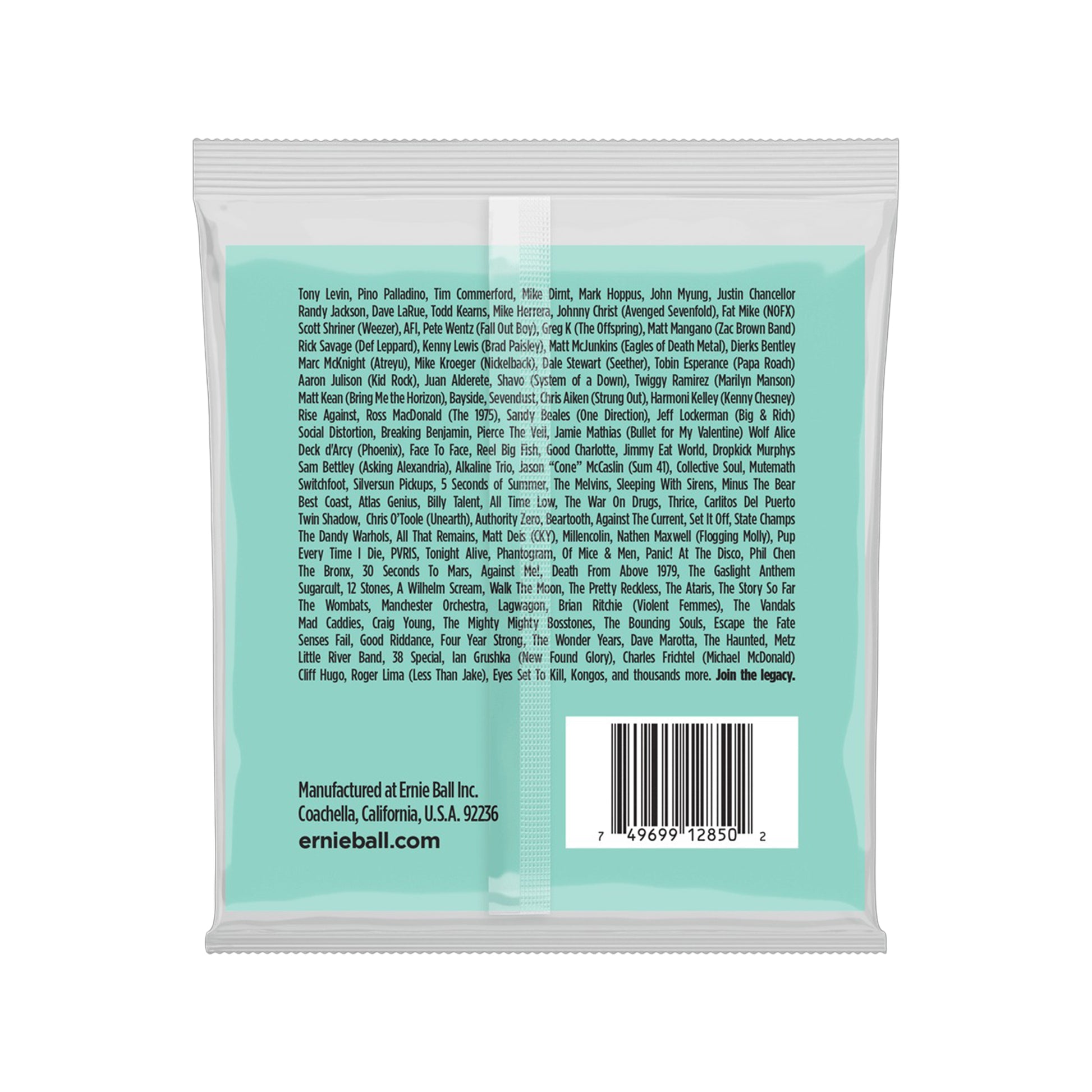 Ernie Ball Bass 5 Slinky Super Long Scale Electric Bass Strings 45-130 Accessories / Strings / Bass Strings