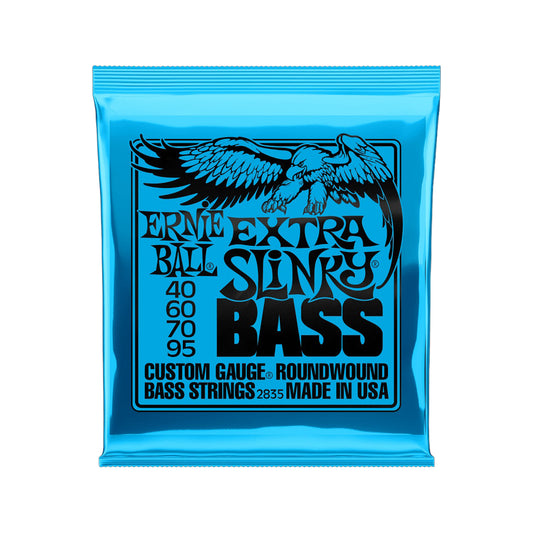 Ernie Ball Extra Slinky Bass Strings Roundwound Set 40-95 Accessories / Strings / Bass Strings