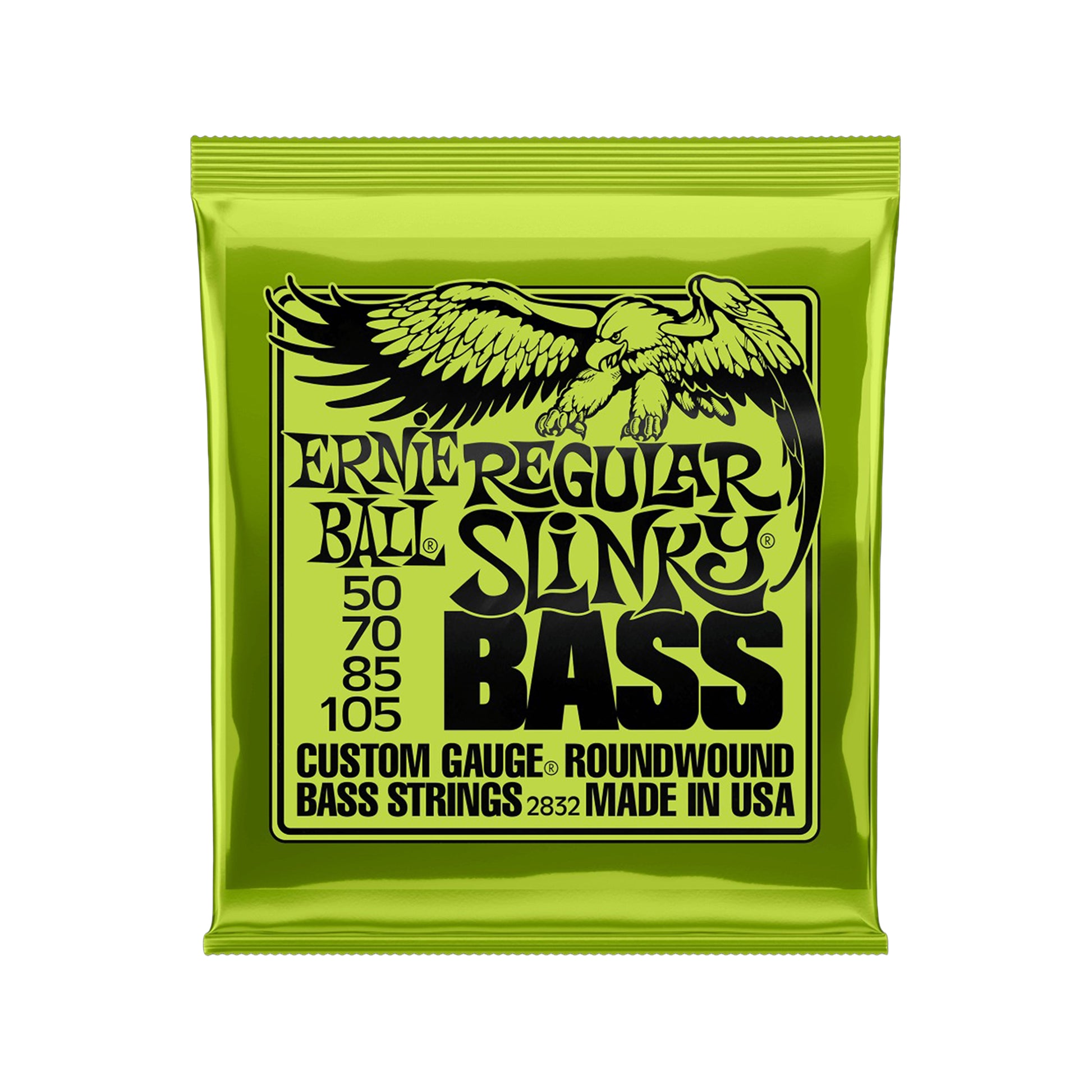 Ernie Ball Regular Slinky Roundwound Bass Strings 50-105 Accessories / Strings / Bass Strings