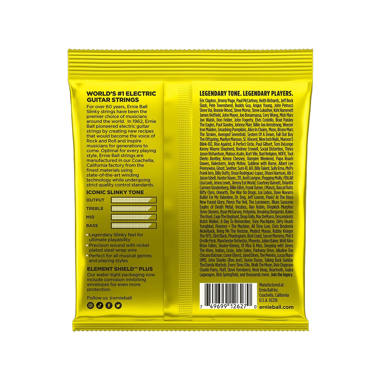 Ernie Ball 2627 Beefy Slinky 11-54 Accessories / Strings / Guitar Strings