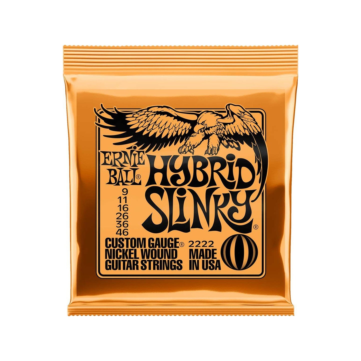 Ernie Ball Hybrid Slinky Electric Guitar Strings 9-46 Accessories / Strings / Guitar Strings