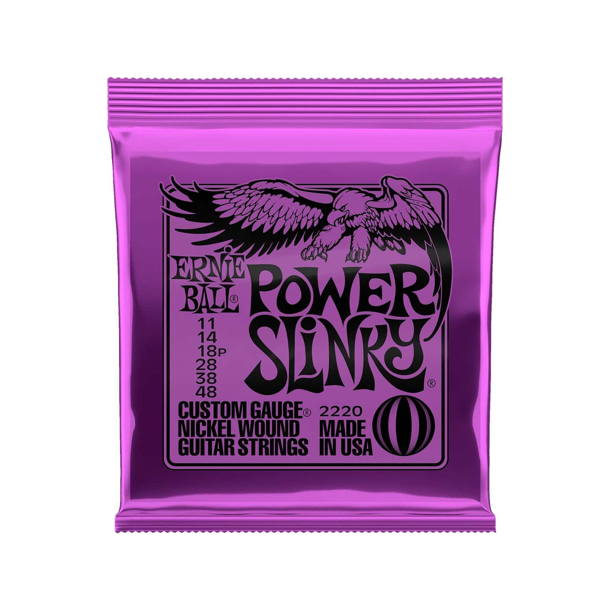 Ernie Ball Power Slinky Electric Guitar Strings 11-48 Accessories / Strings / Guitar Strings