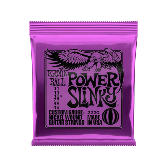 Ernie Ball Power Slinky Electric Guitar Strings 11-48 Accessories / Strings / Guitar Strings