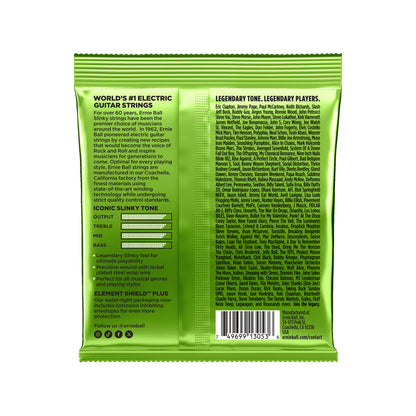 Ernie Ball P02619 Titan Slinky Nickel Wound 6-String Electric Guitar Strings 11-56 Strings