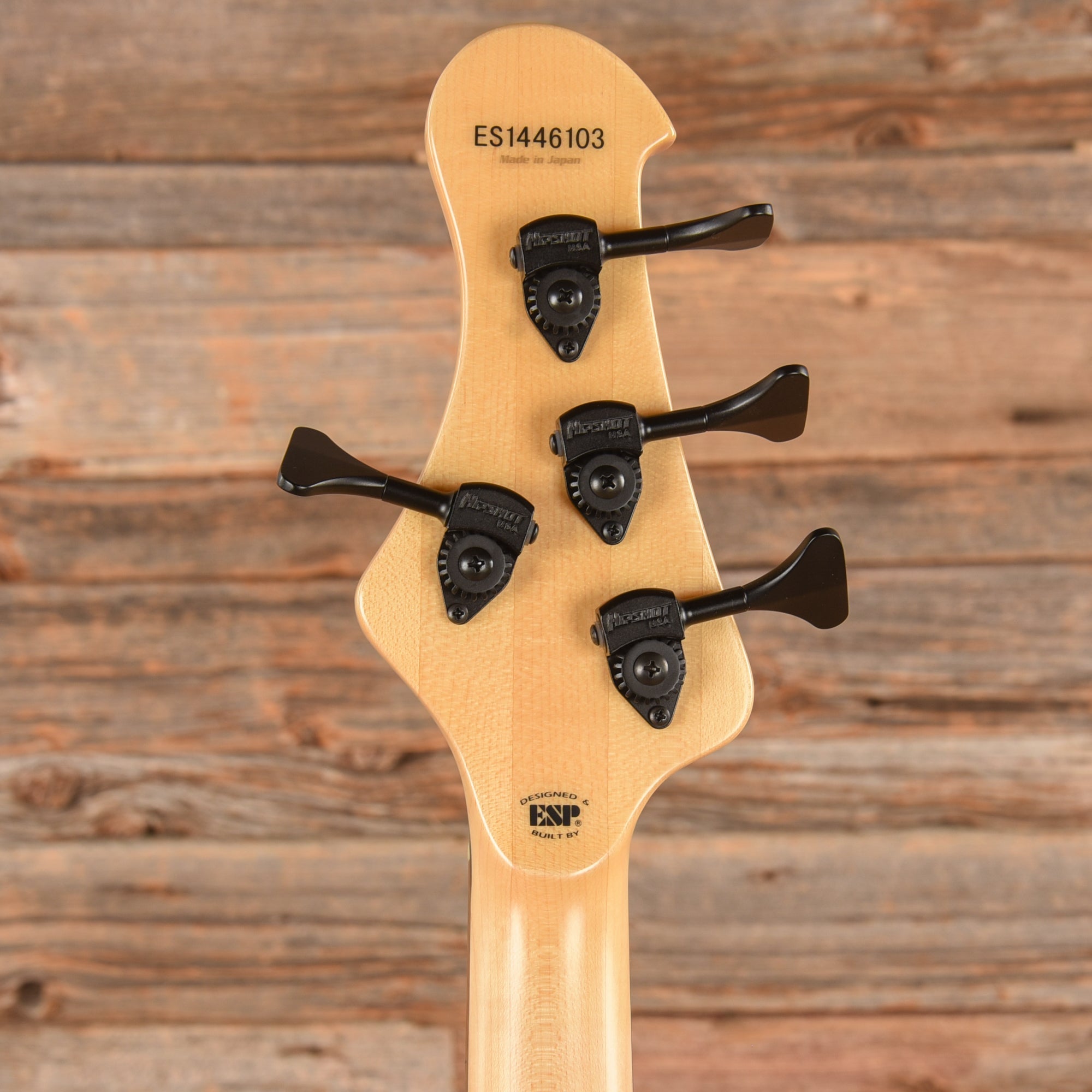 ESP E-II Stream Bass Black Bass Guitars / 4-String