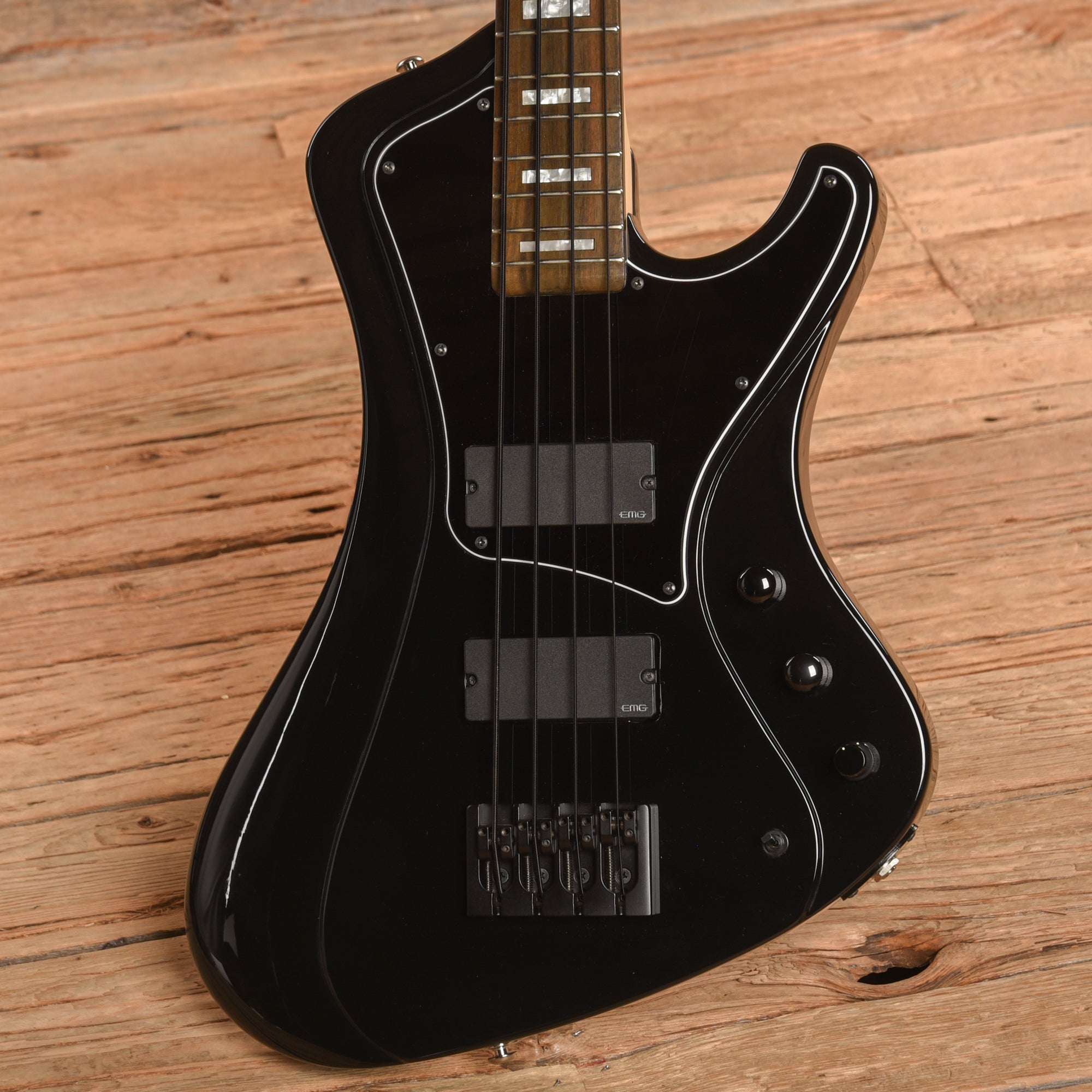 ESP E-II Stream Bass Black Bass Guitars / 4-String
