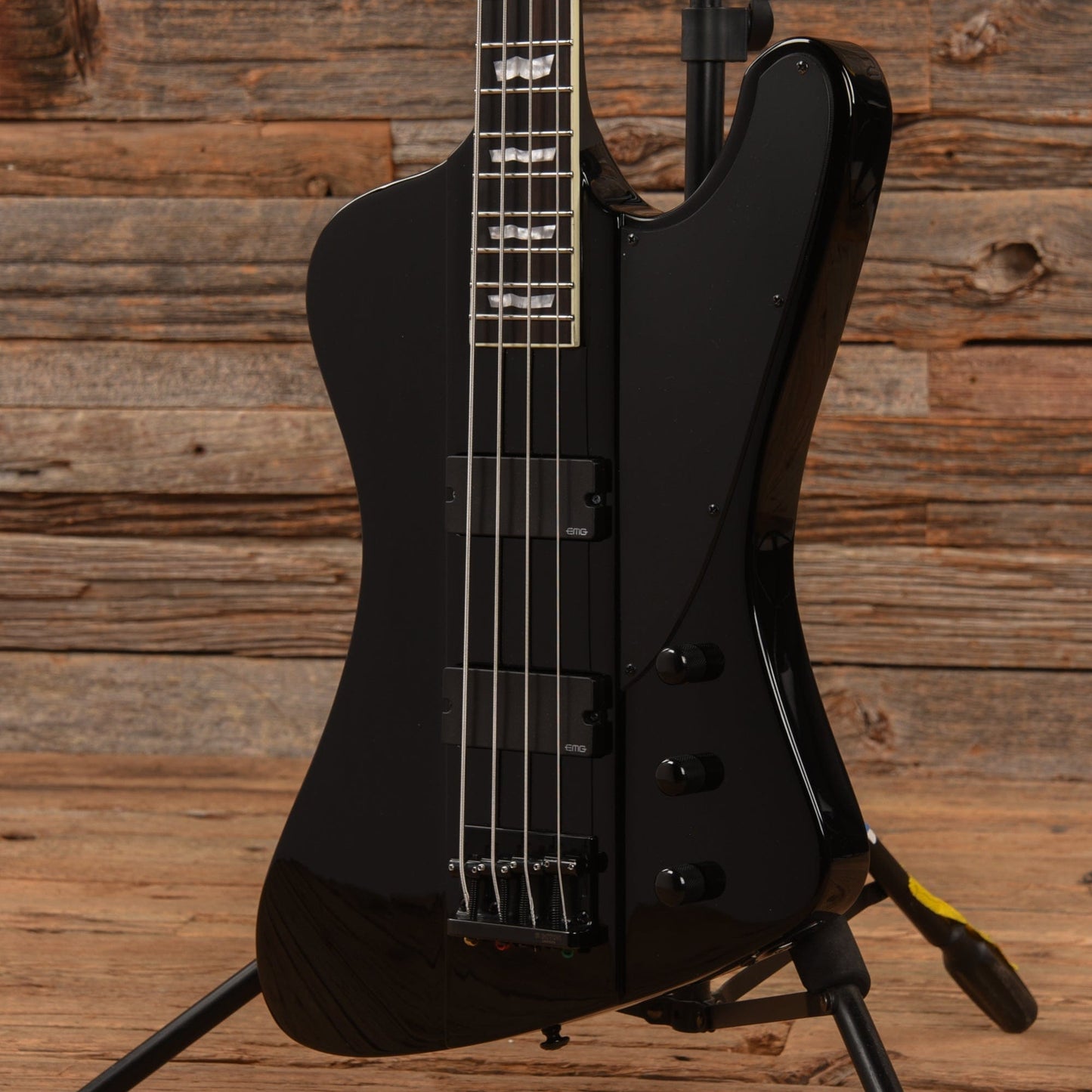 ESP LTD Deluxe Phoenix-1004 Black Bass Guitars / 4-String