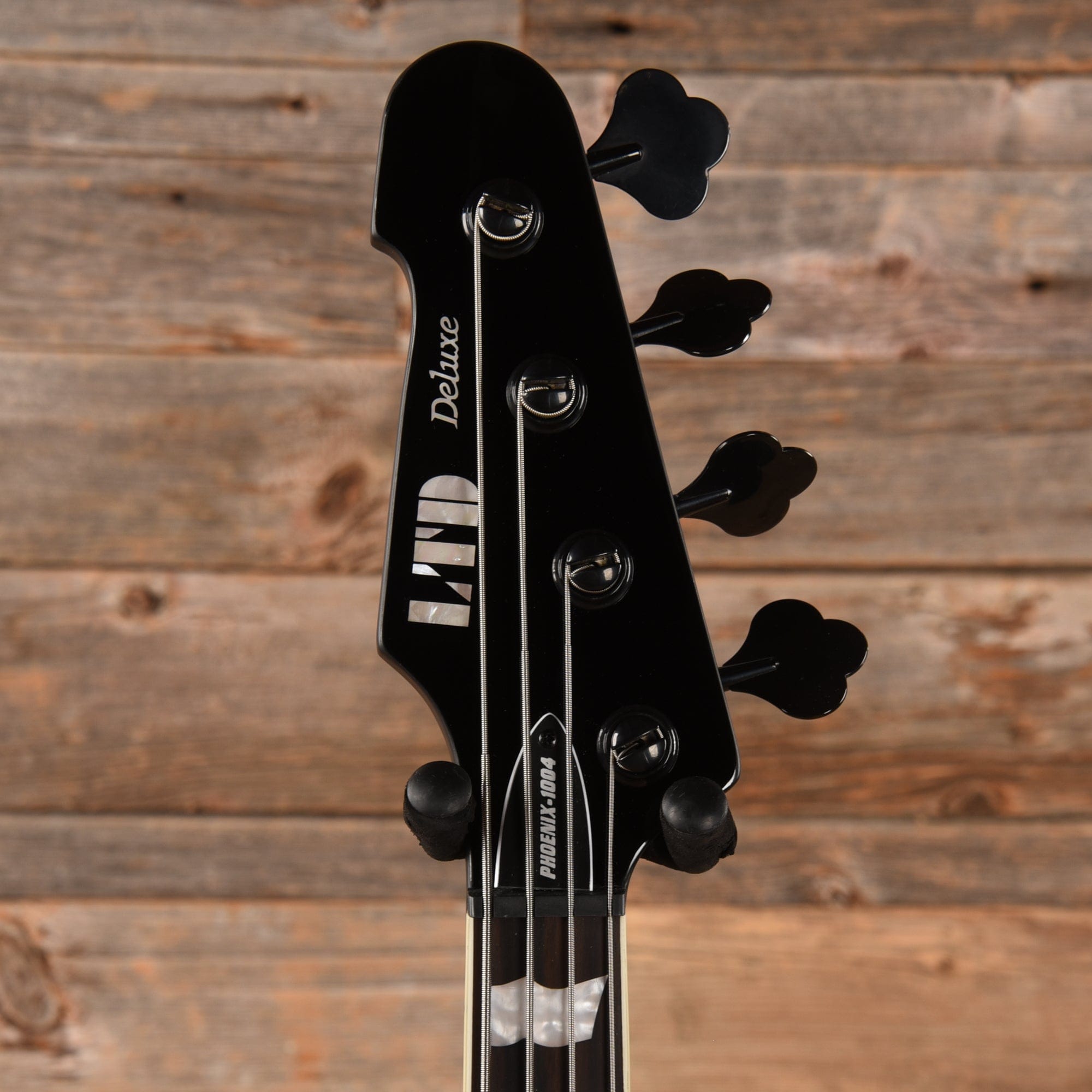 ESP LTD Deluxe Phoenix-1004 Black Bass Guitars / 4-String