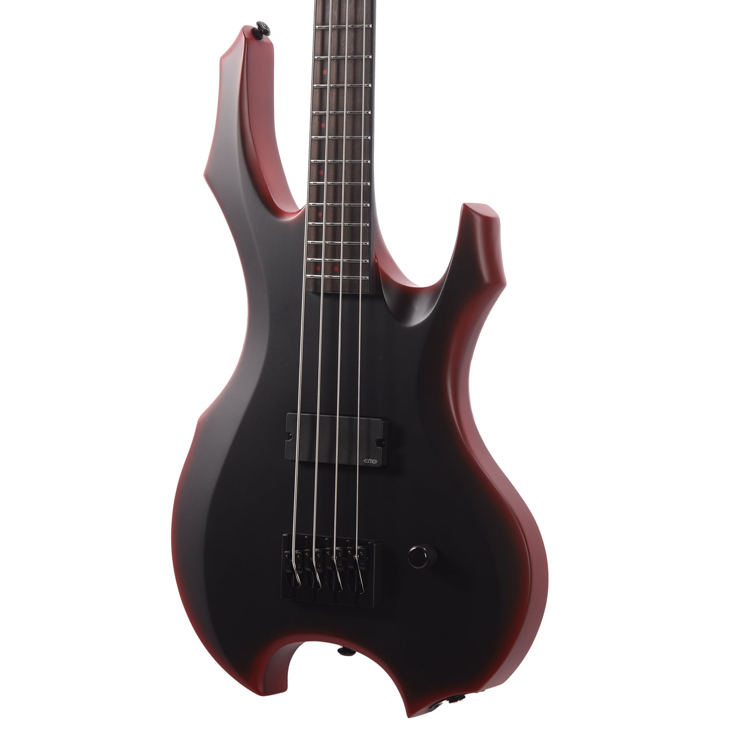 ESP LTD FL-4 Fred Leclercq Black Red Burst Satin Bass Guitars / 4-String