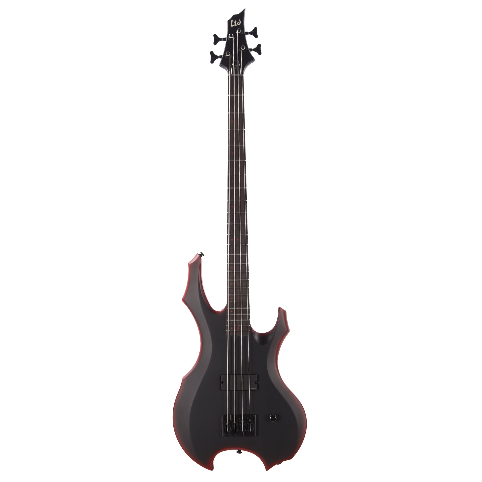 ESP LTD FL-4 Fred Leclercq Black Red Burst Satin Bass Guitars / 4-String