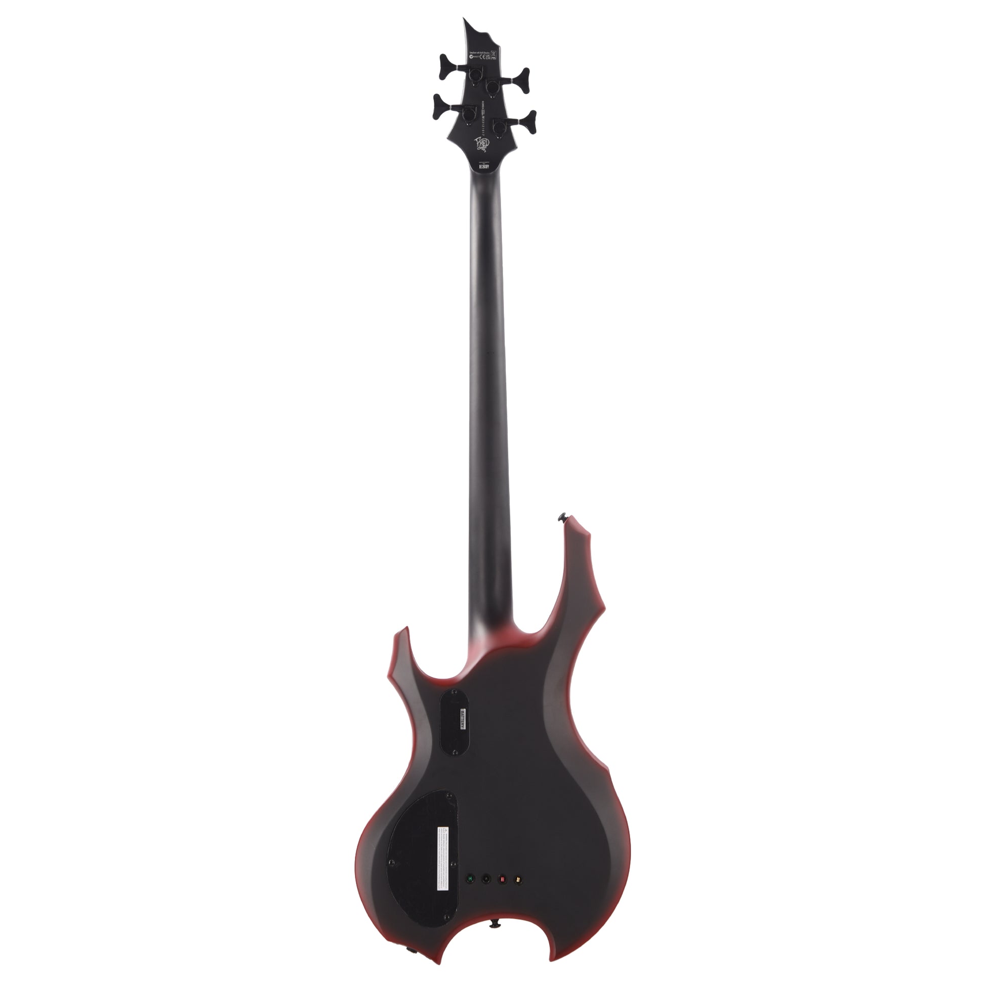 ESP LTD FL-4 Fred Leclercq Black Red Burst Satin Bass Guitars / 4-String
