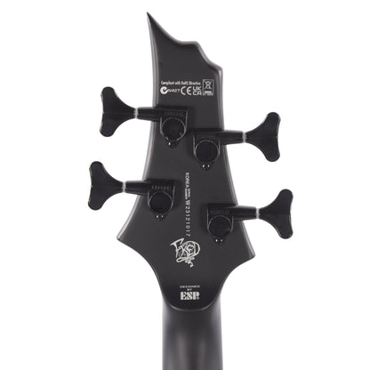ESP LTD FL-4 Fred Leclercq Black Red Burst Satin Bass Guitars / 4-String