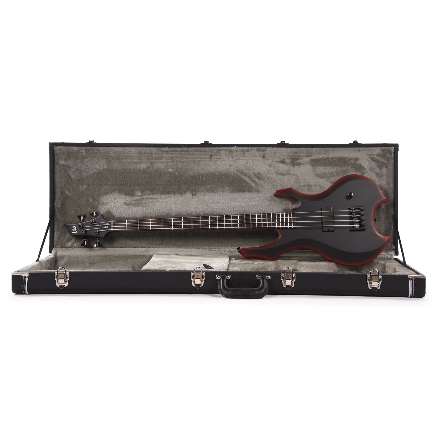 ESP LTD FL-4 Fred Leclercq Black Red Burst Satin Bass Guitars / 4-String