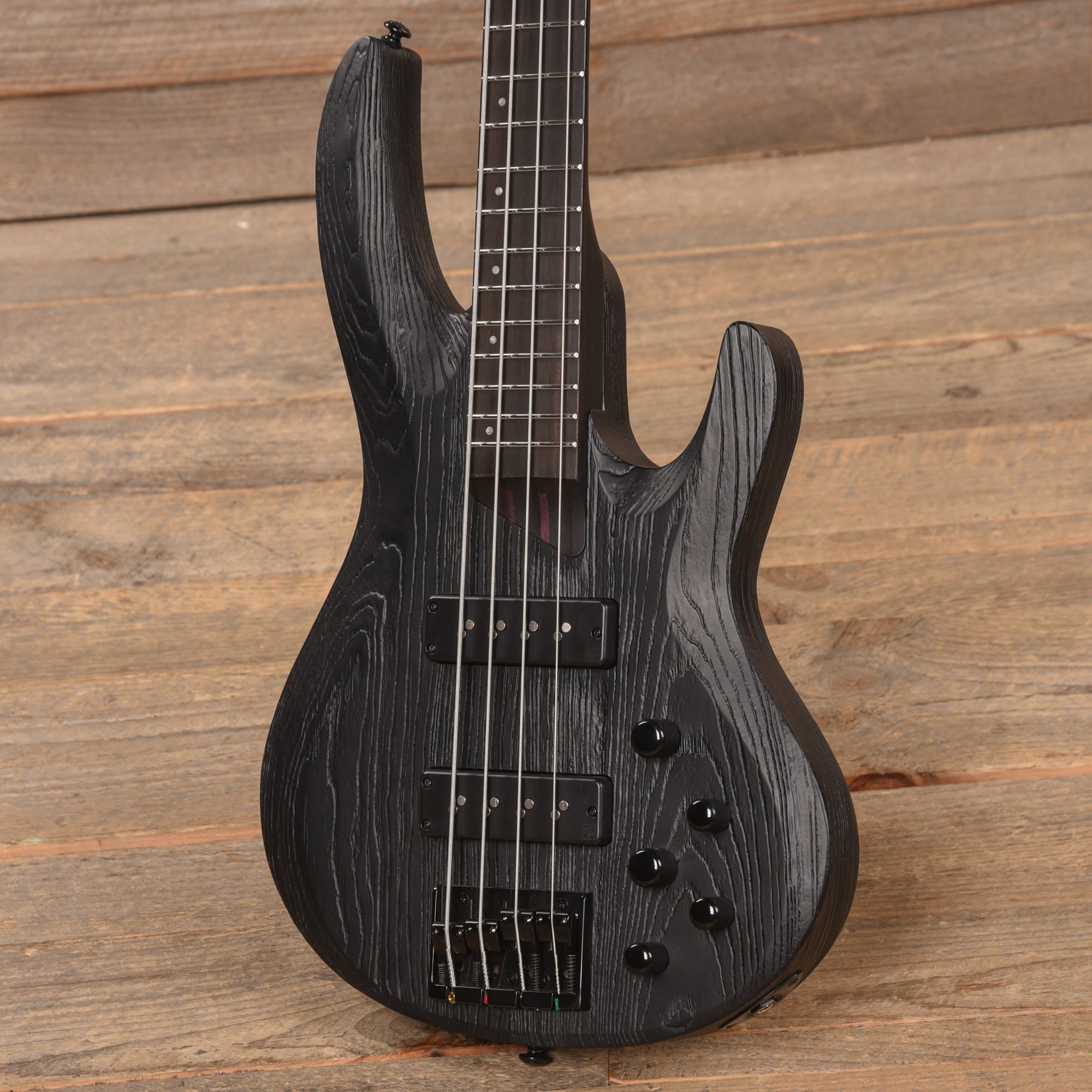 ESP LTD ML B-4 Mike Leon Black Blast Bass Guitars / 4-String