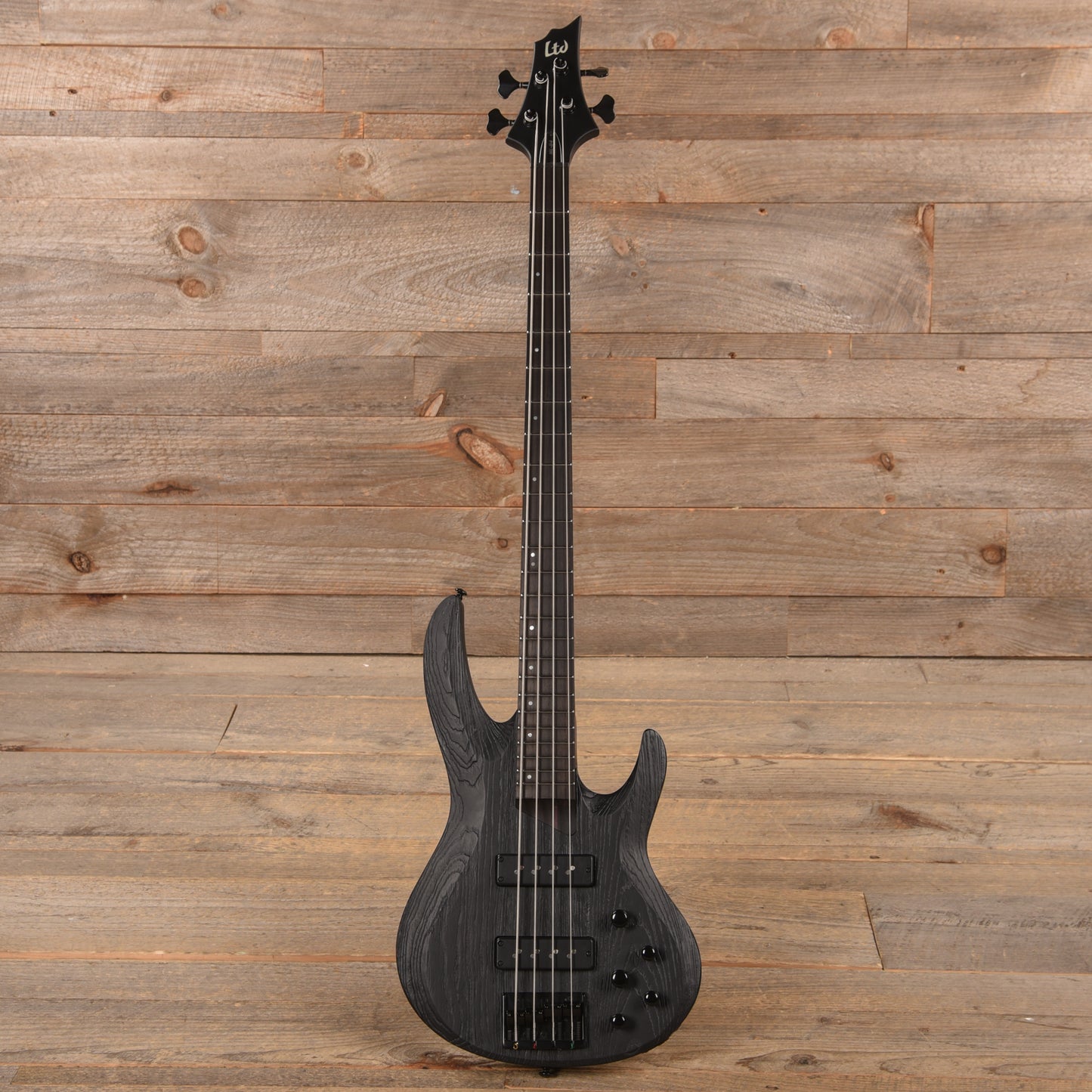ESP LTD ML B-4 Mike Leon Black Blast Bass Guitars / 4-String
