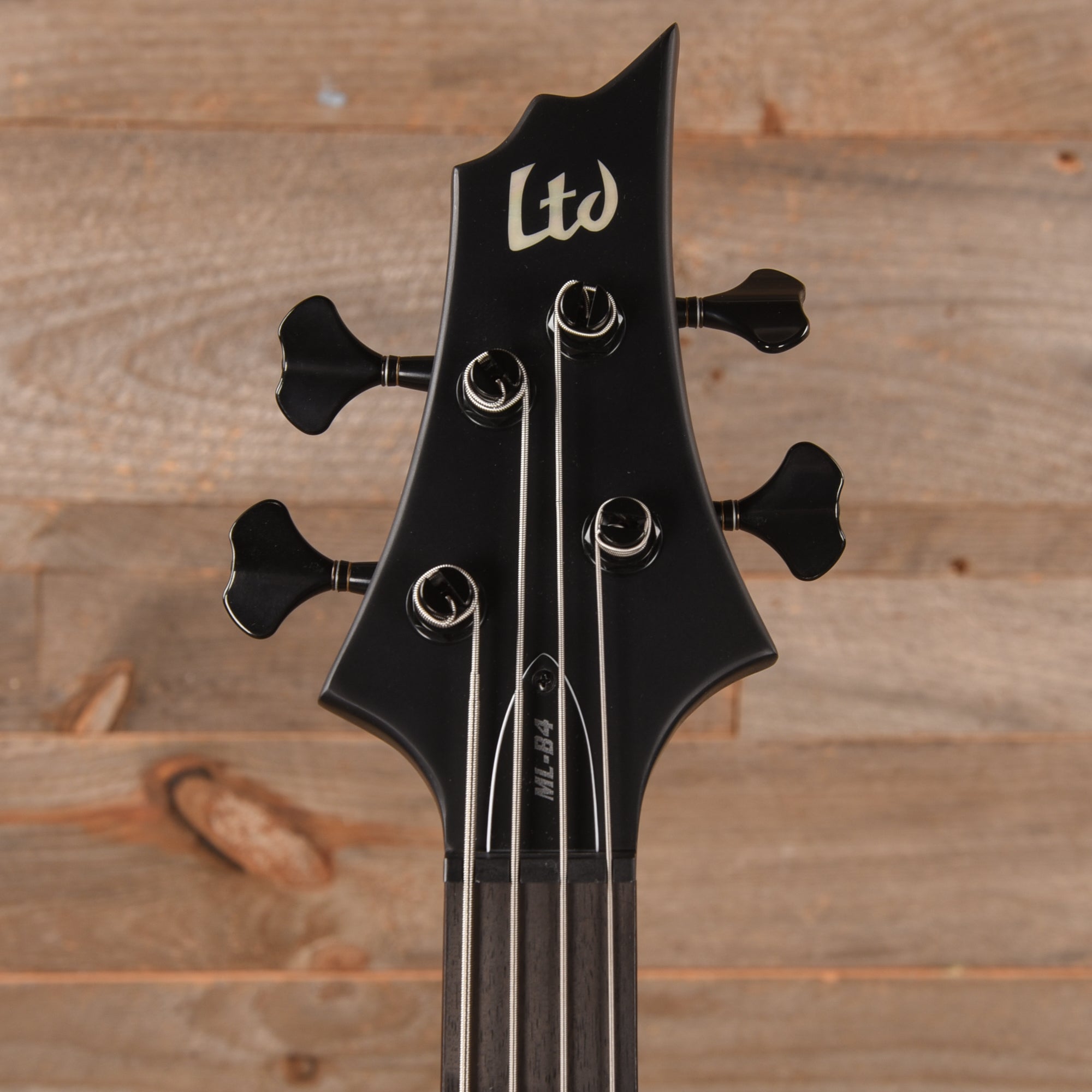 ESP LTD ML B-4 Mike Leon Black Blast Bass Guitars / 4-String