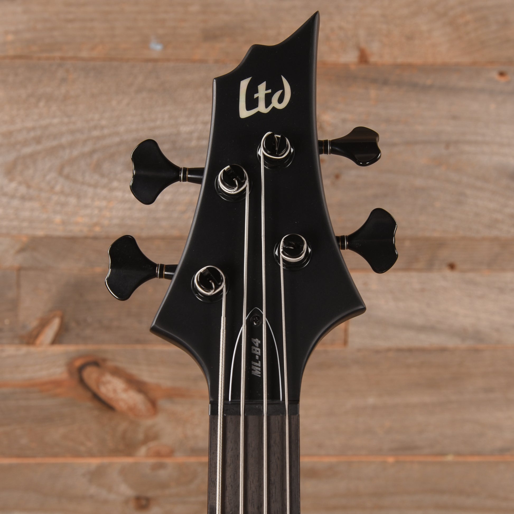 ESP LTD ML B-4 Mike Leon Black Blast Bass Guitars / 4-String