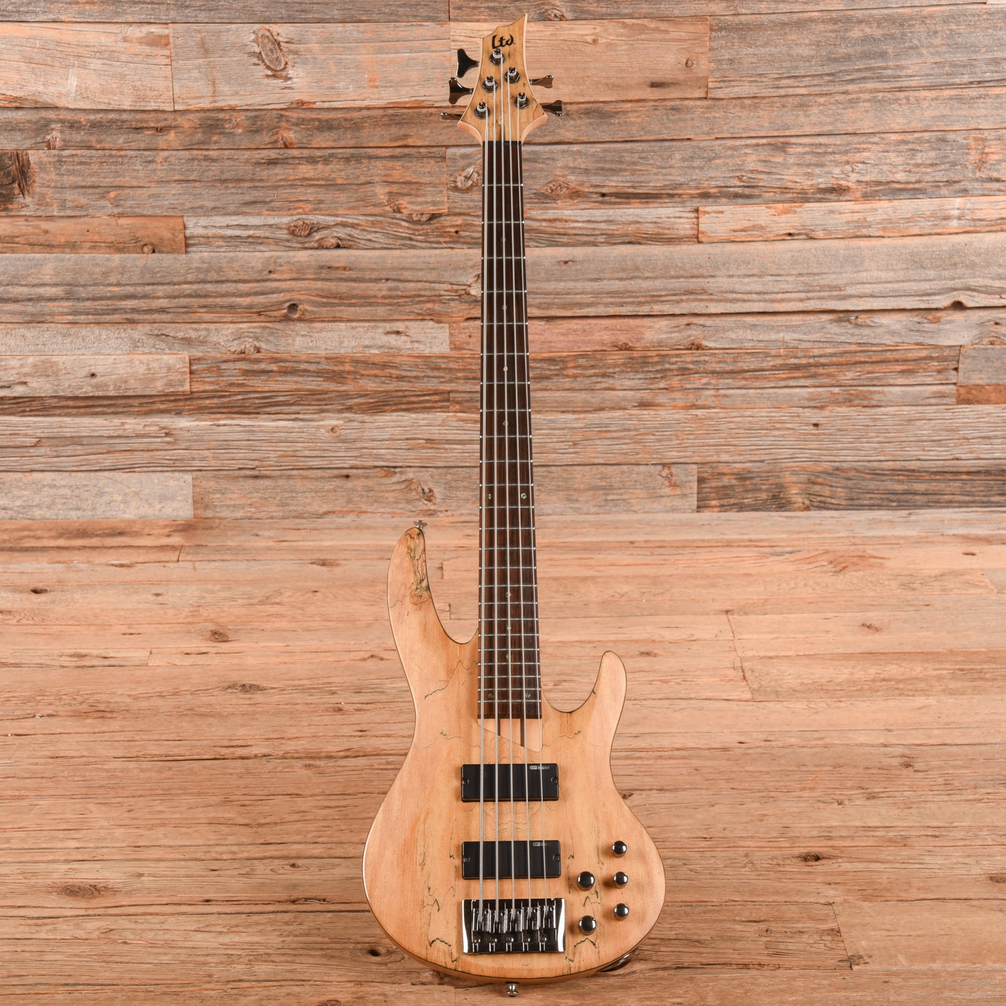 ESP LTD B-205SM Satin Natural 2017 Bass Guitars / 5-String or More