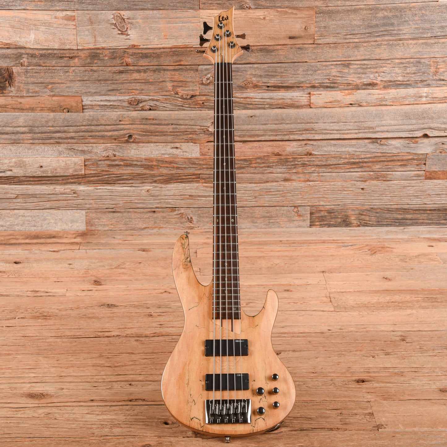 ESP LTD B-205SM Satin Natural 2017 Bass Guitars / 5-String or More