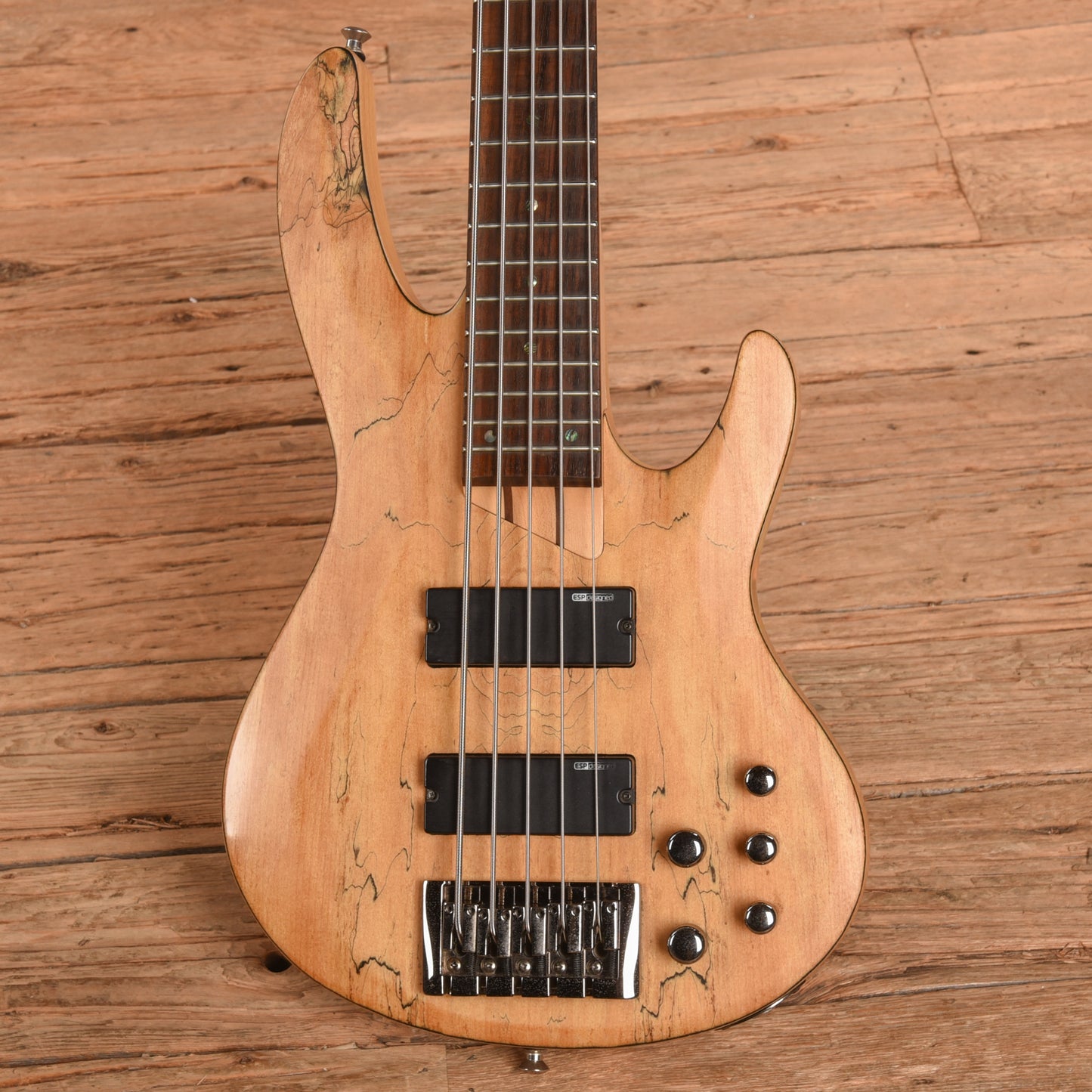 ESP LTD B-205SM Satin Natural 2017 Bass Guitars / 5-String or More