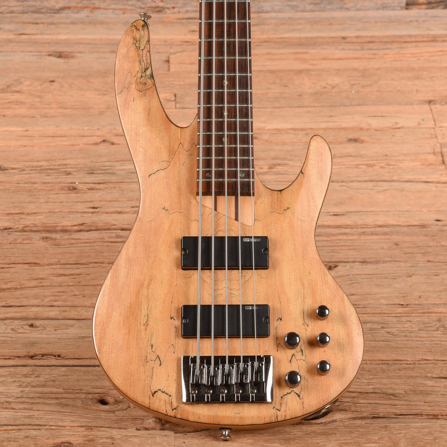 ESP LTD B-205SM Satin Natural 2017 Bass Guitars / 5-String or More