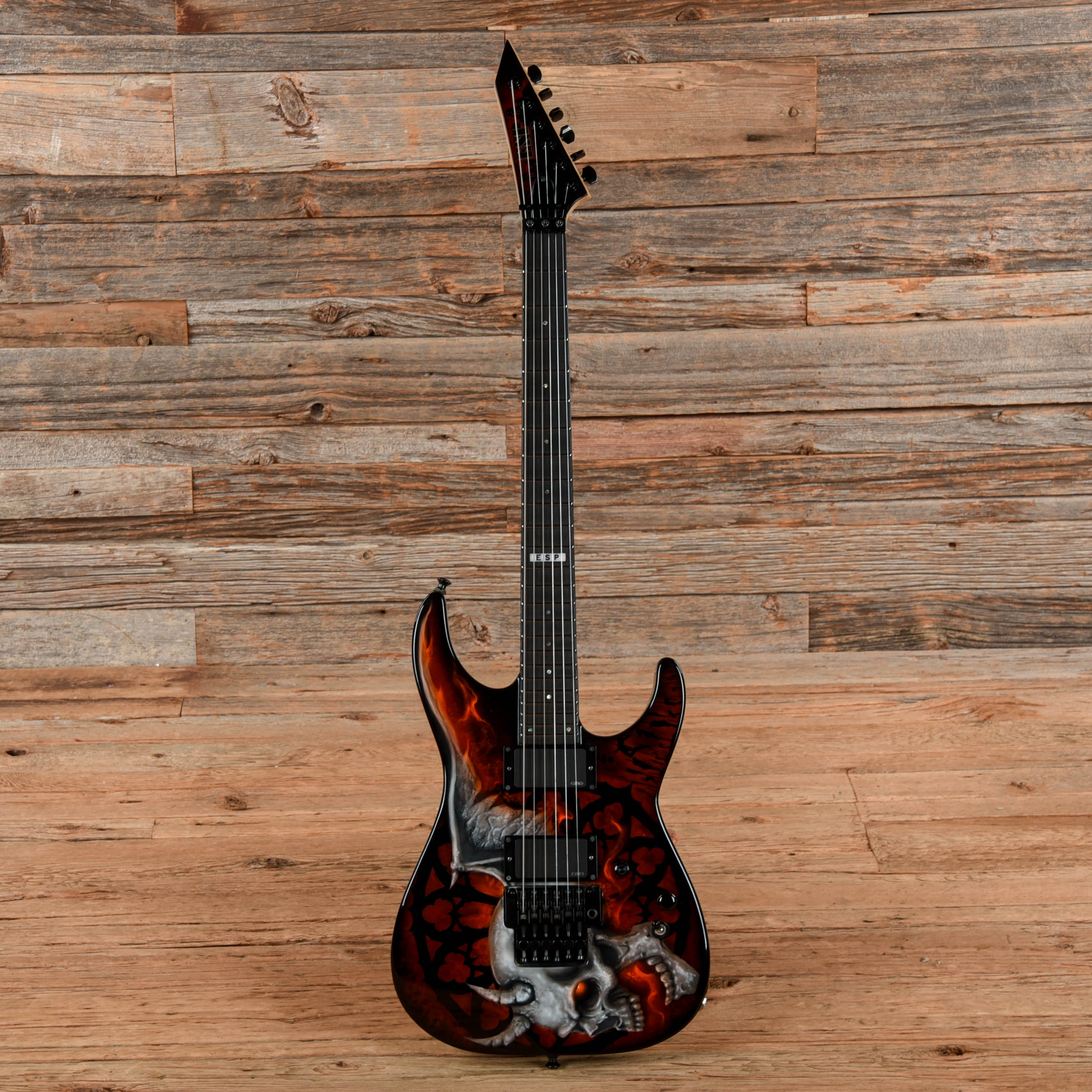ESP Custom Shop M-II Custom Airbrush Artwork Electric Guitars