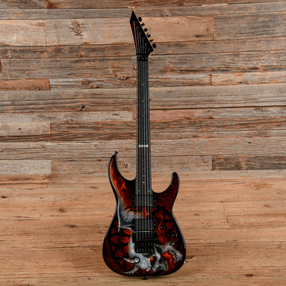 ESP Custom Shop M-II Custom Airbrush Artwork Electric Guitars