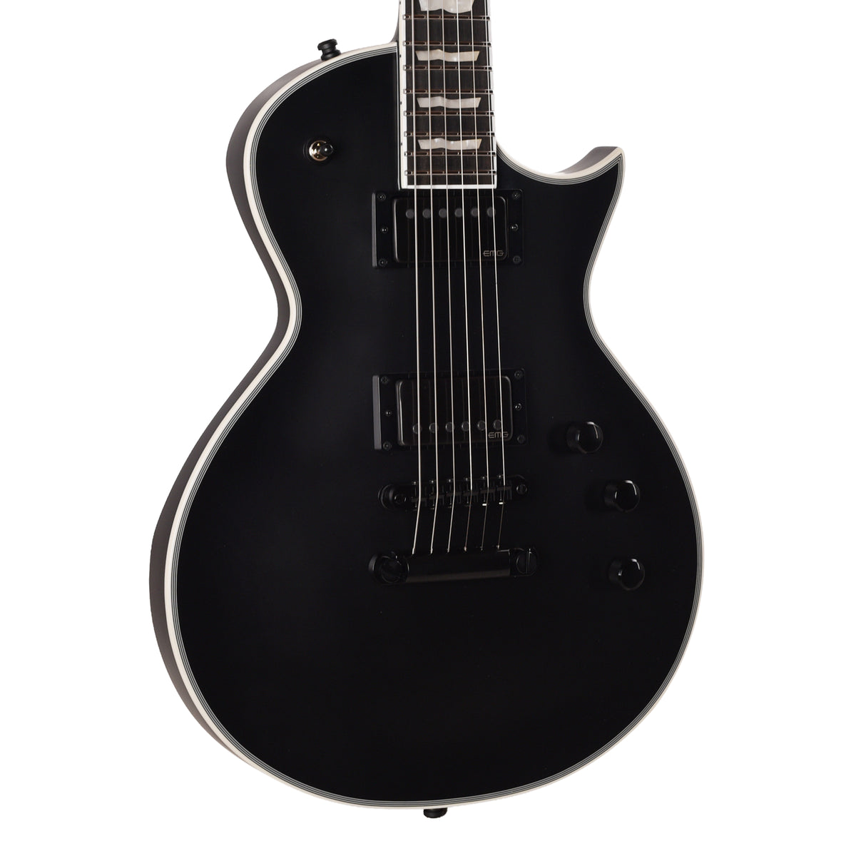 ESP E-II Eclipse Electric Guitar Black Satin Electric Guitars