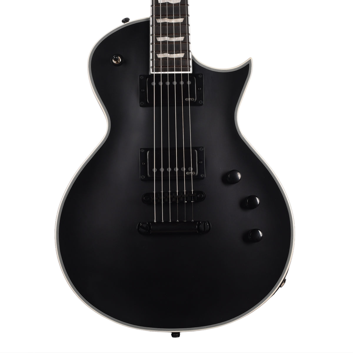 ESP E-II Eclipse Electric Guitar Black Satin Electric Guitars