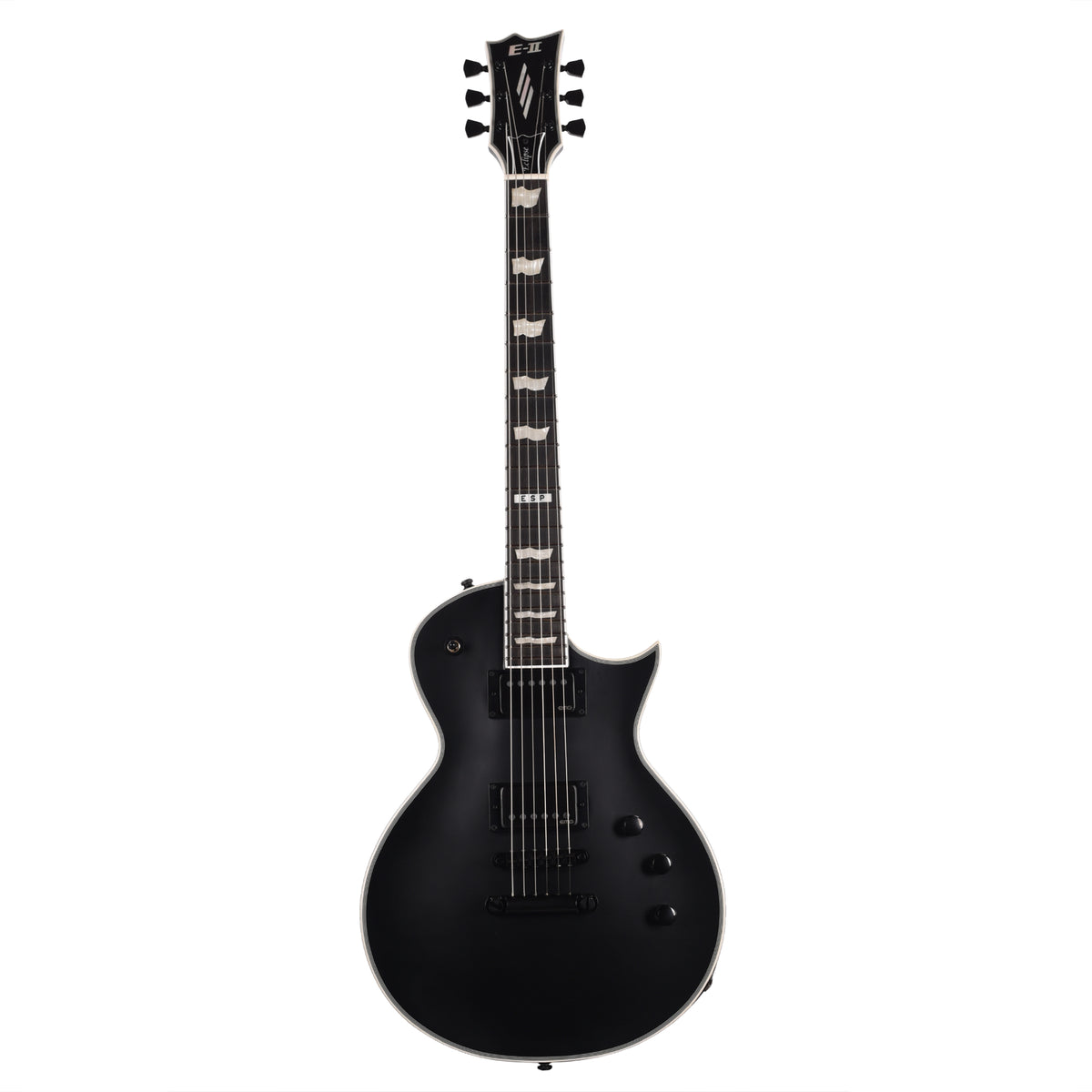 ESP E-II Eclipse Electric Guitar Black Satin Electric Guitars