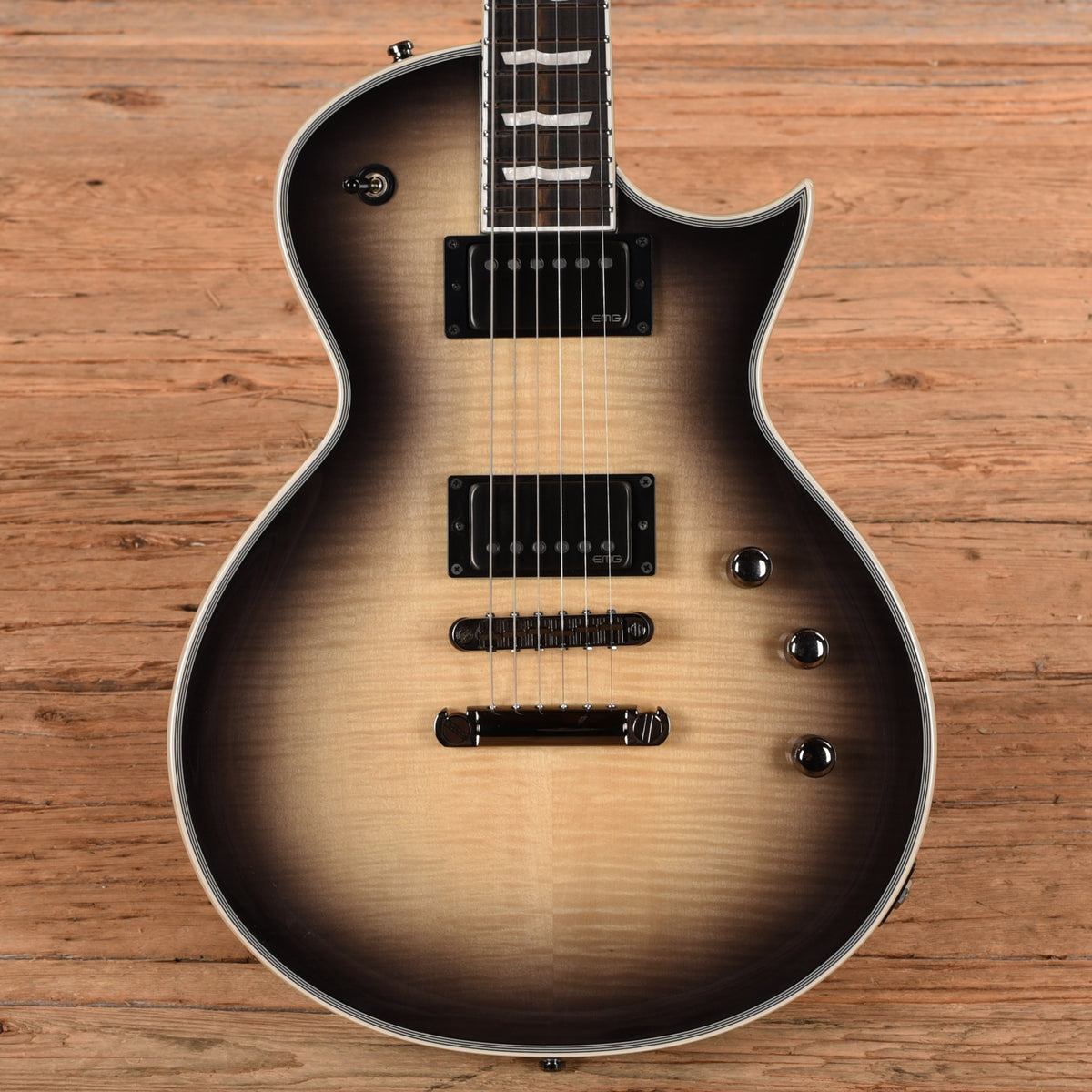 ESP E-II Eclipse Full Thickness Black Natural Fade 2023 Electric Guitars