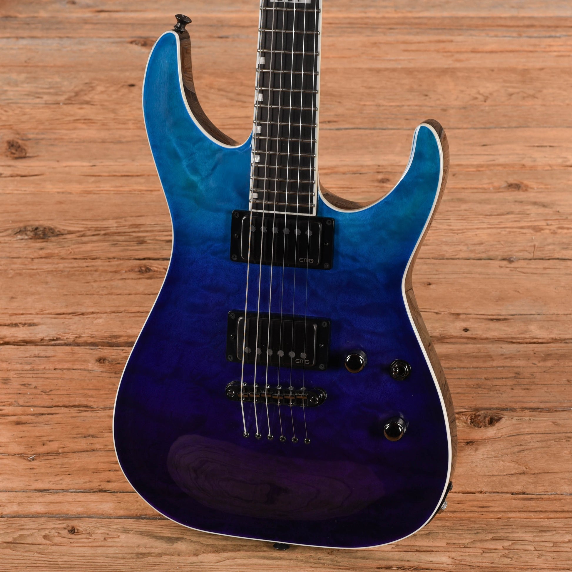 ESP E-II Horizon NT-II Blue Purple Fade Electric Guitars