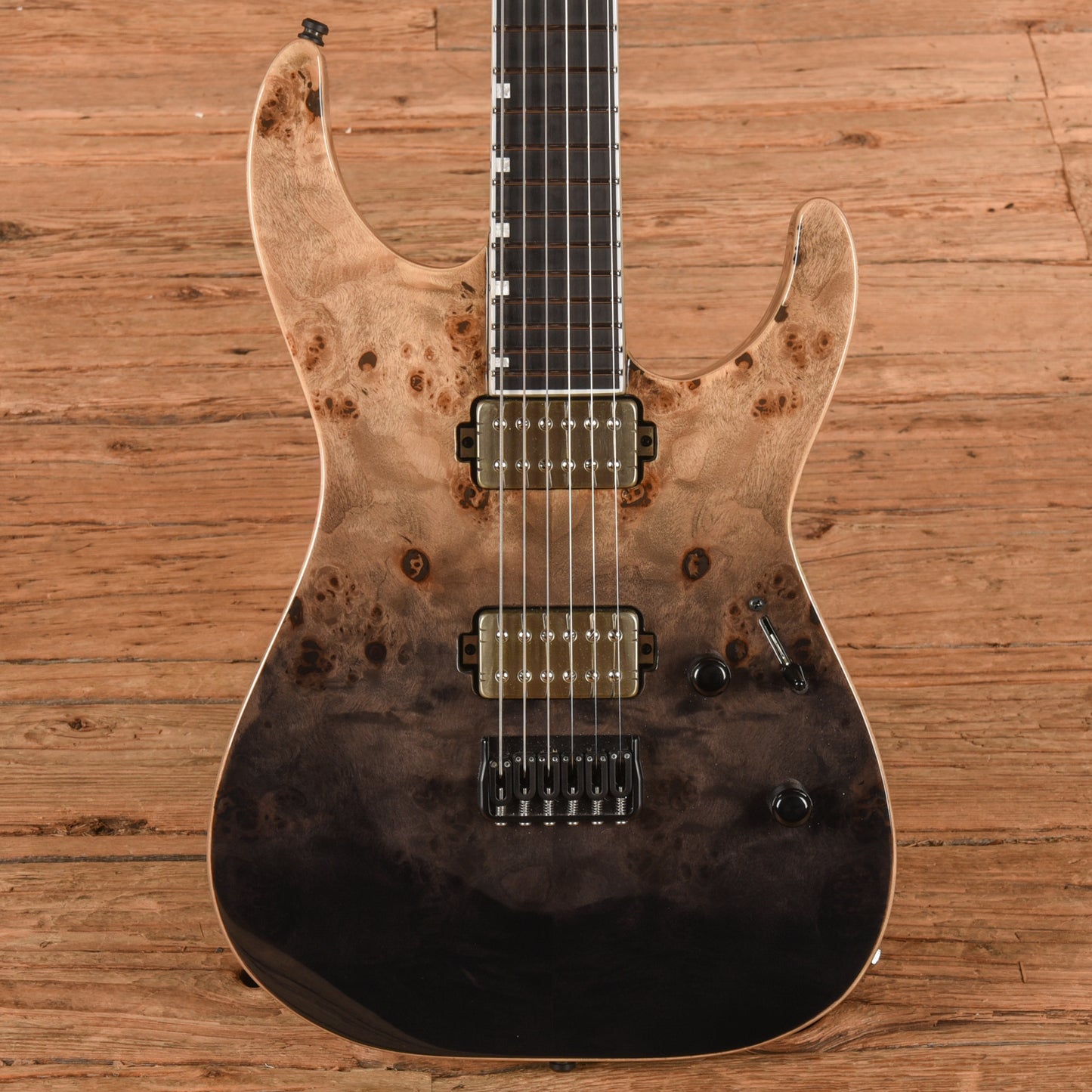 ESP E-II M-II NT Black Natural Fade Electric Guitars