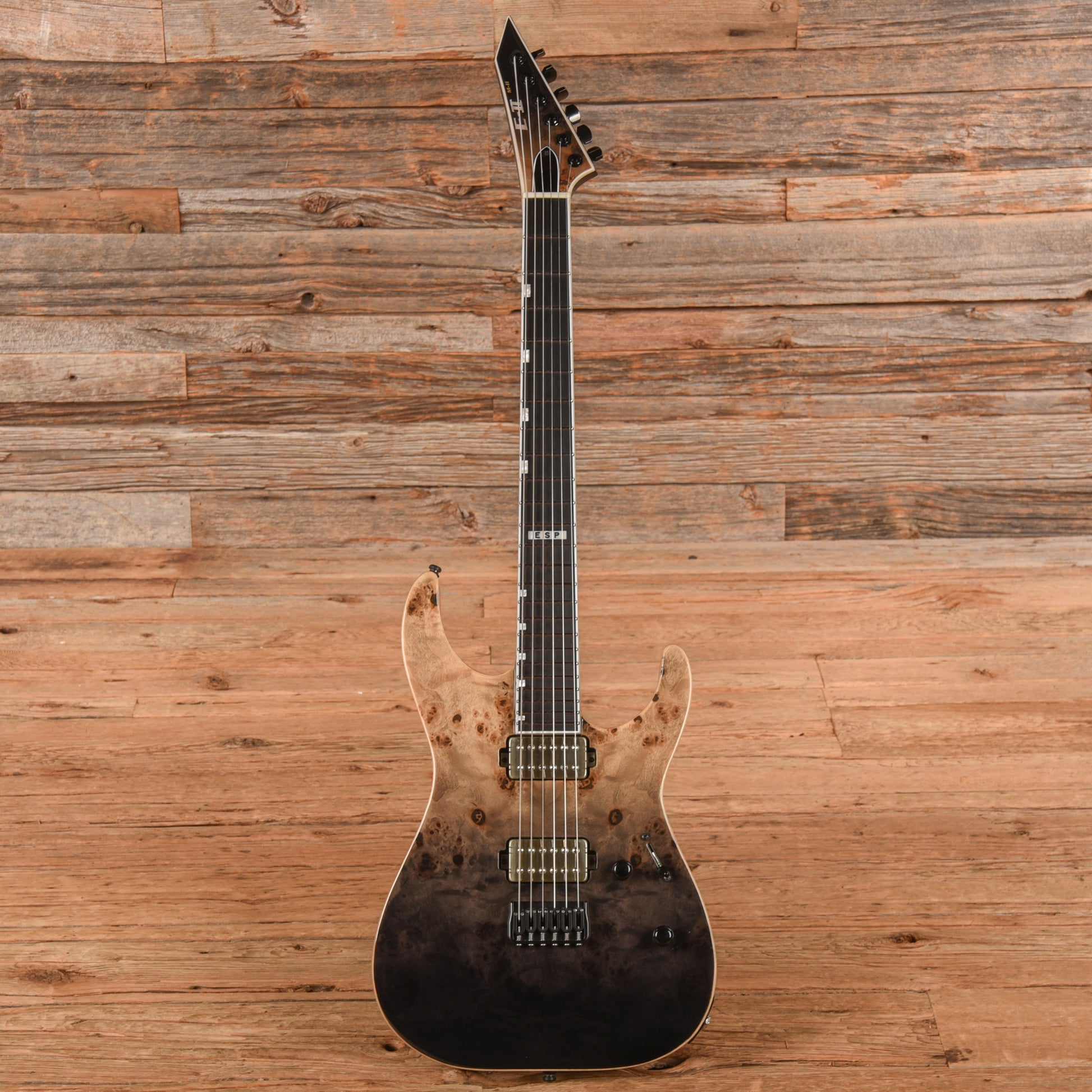 ESP E-II M-II NT Black Natural Fade Electric Guitars