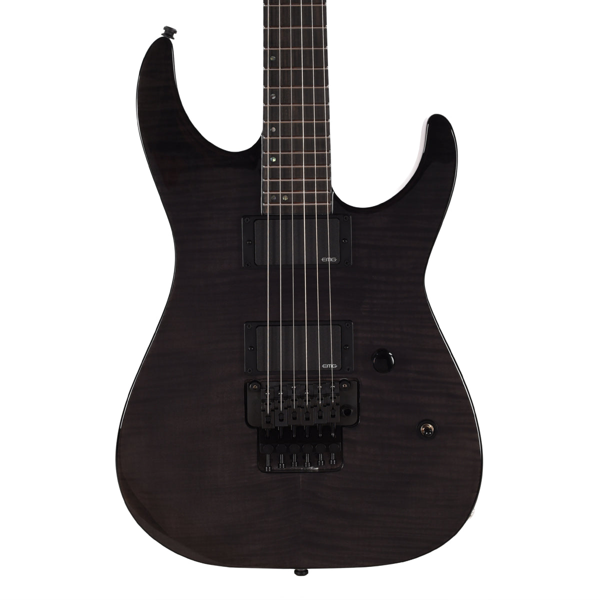 ESP E-II M-II See Thru Black Electric Guitars