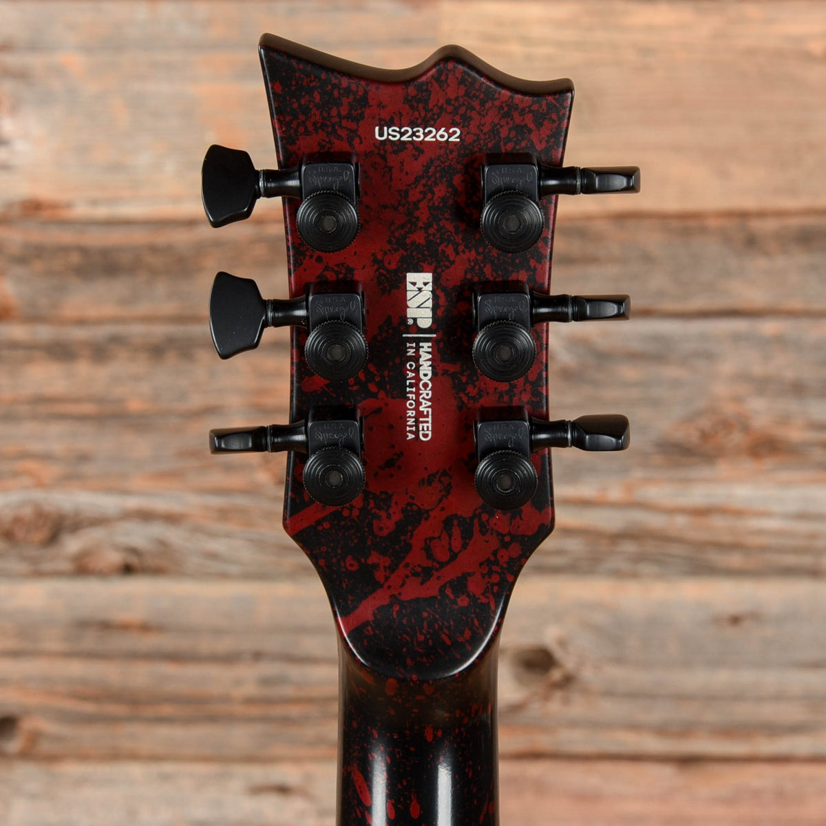 ESP Eclipse USA Blood Splatter 2023 Electric Guitars