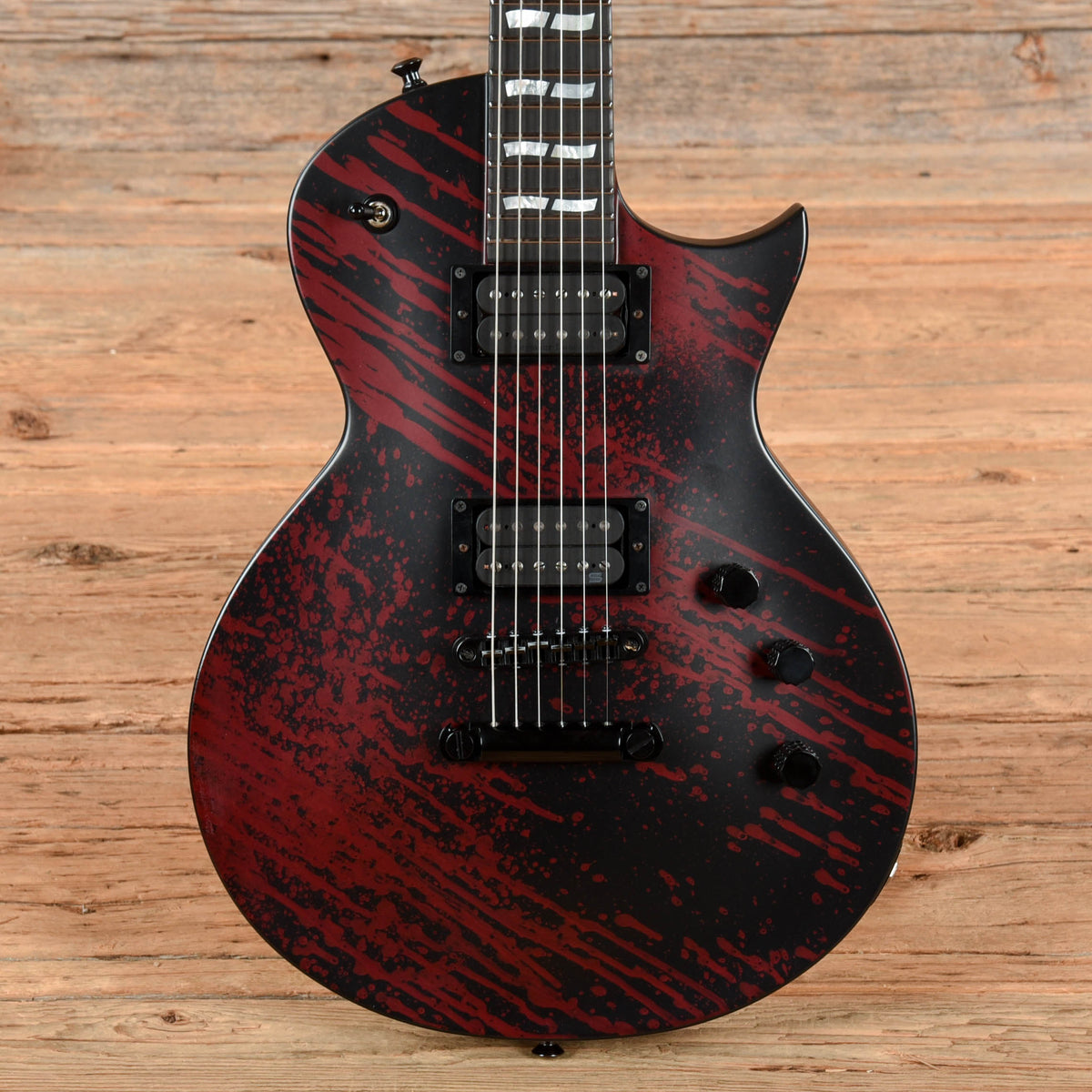 ESP Eclipse USA Blood Splatter 2023 Electric Guitars