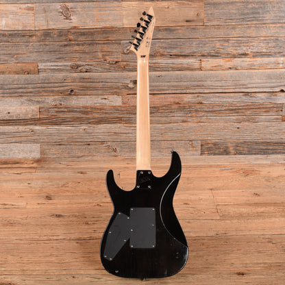 ESP LTD M-100FM Transparent Black Electric Guitars