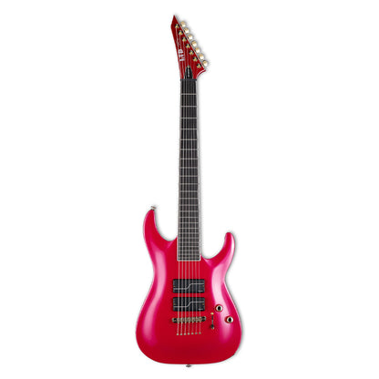 ESP LTD SC-607 Stephen Carpenter 7-String Baritone Magenta Metallic Electric Guitars