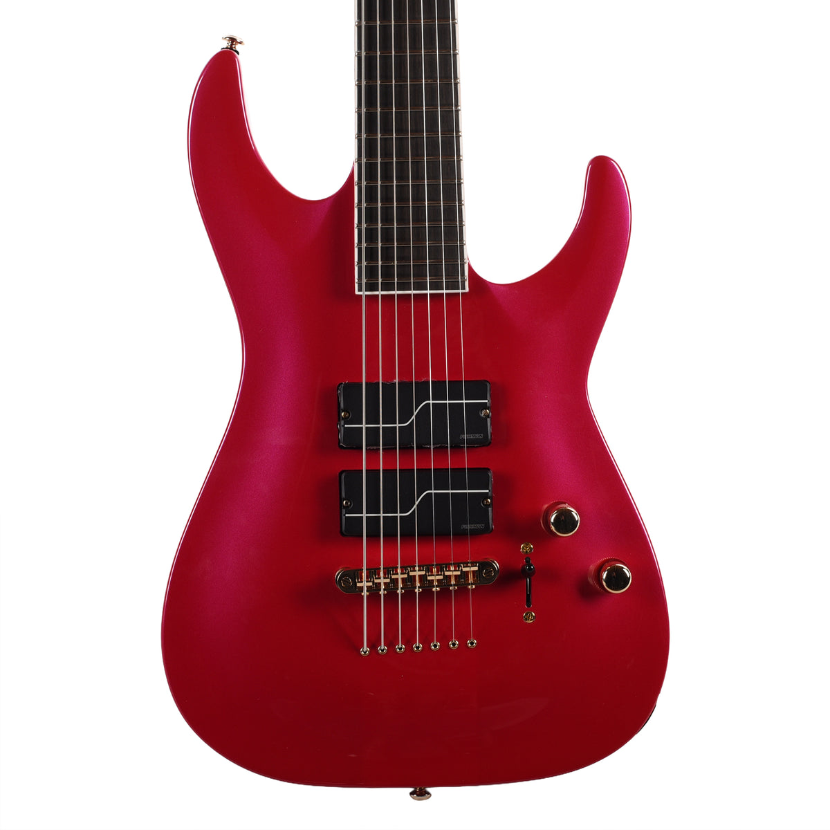 ESP LTD SC-607 Stephen Carpenter 7-String Baritone Magenta Metallic Electric Guitars