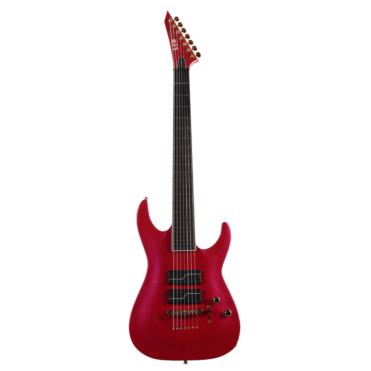 ESP LTD SC-607 Stephen Carpenter 7-String Baritone Magenta Metallic Electric Guitars