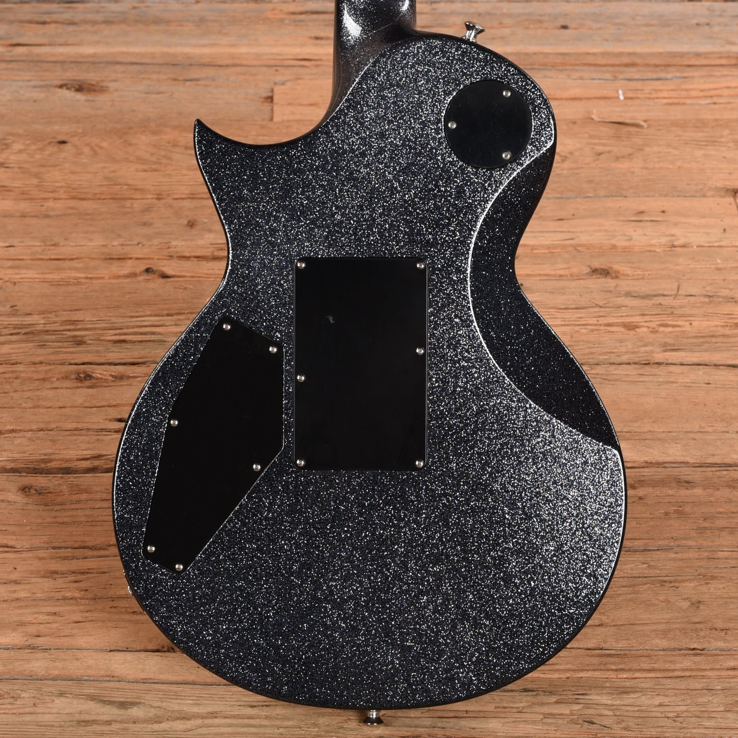 ESP USA Eclipse FR Black Sparkle 2023 Electric Guitars
