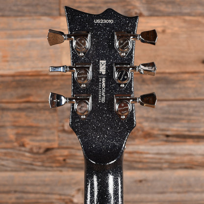 ESP USA Eclipse FR Black Sparkle 2023 Electric Guitars