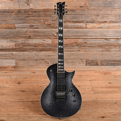 ESP USA Eclipse FR Black Sparkle 2023 Electric Guitars