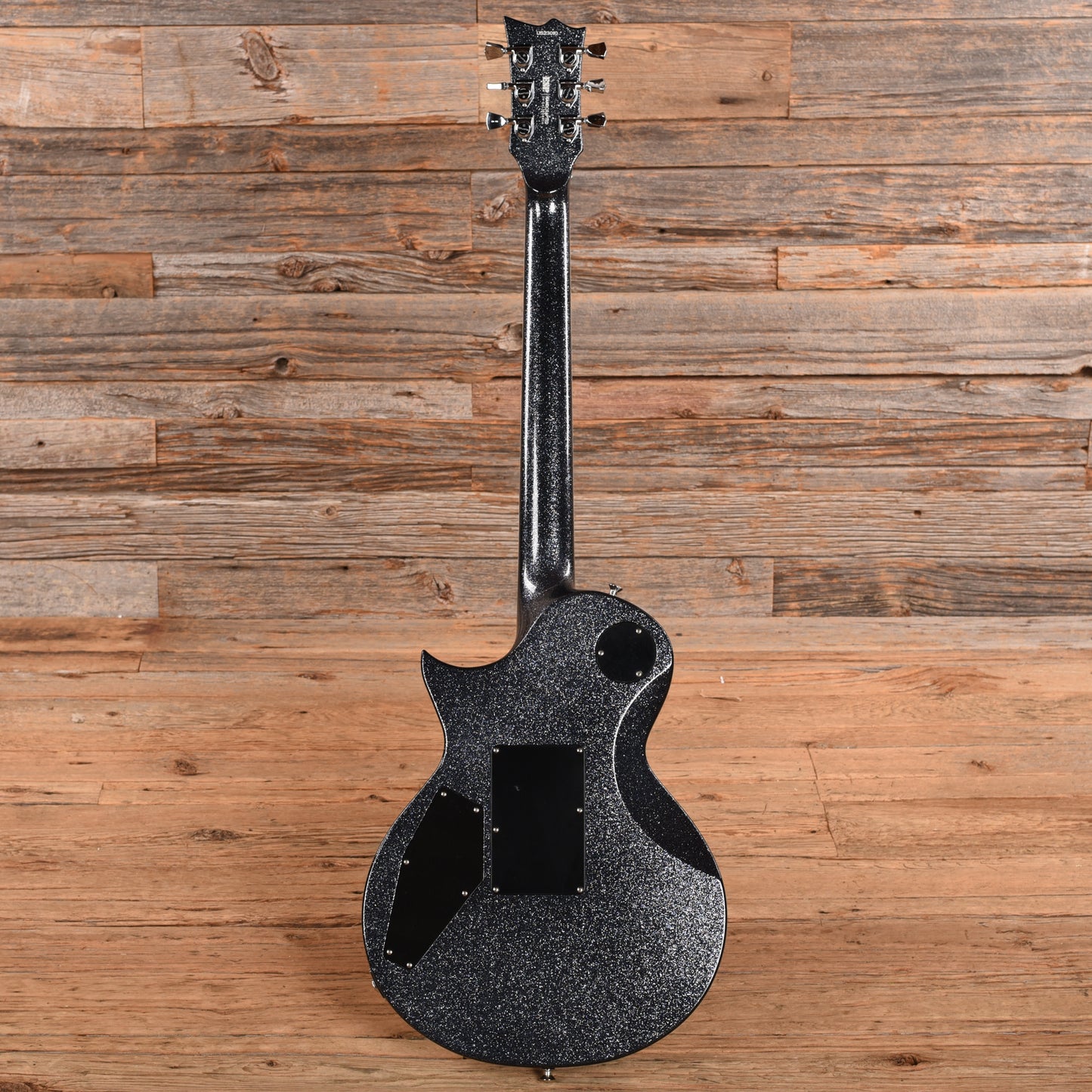 ESP USA Eclipse FR Black Sparkle 2023 Electric Guitars